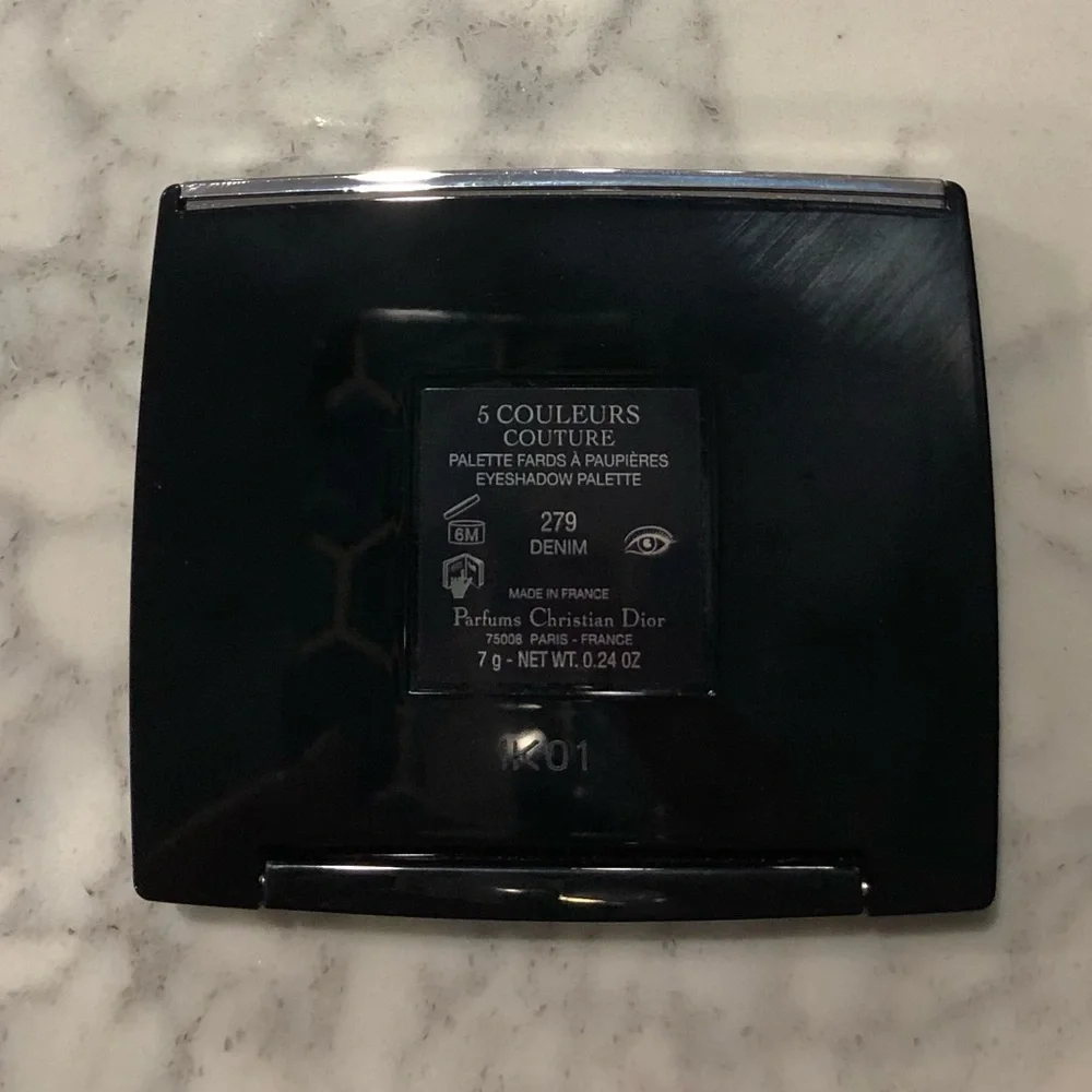 Dior eyeshadows in Denim w/o box